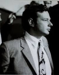 Brian Epstein watching the