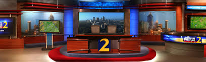 set of WSB TV channel 2.