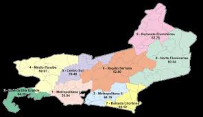 MAPA DO ESTADO DO RIO DE JANEIRO