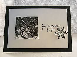 black greeting cards