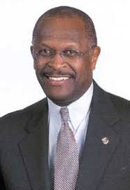 Herman Cain, a candidate for