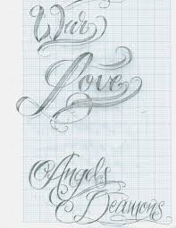 tattoo lettering