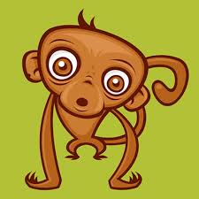 baby monkey cartoon