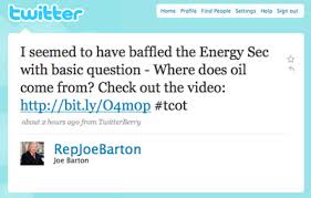 Joe Barton: I Stumped Nobel