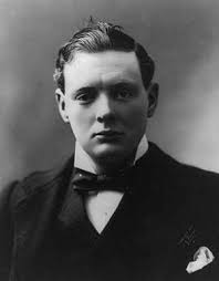 Young Winston Churchill