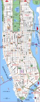 Road Map of Manhattan