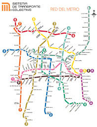 mapa del metro df