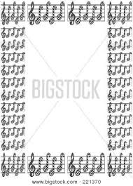 music note border