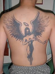 angel tattoo