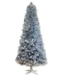 silver christmas tree