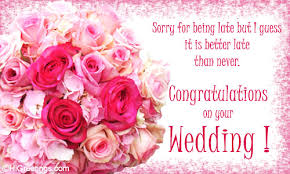 wedding greetings
