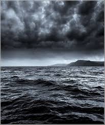 stormy sea