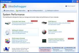 Ultra Defragger Screenshot: