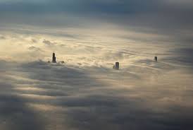 above the clouds