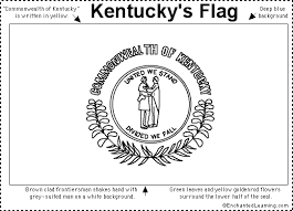 Kentuckys official state flag