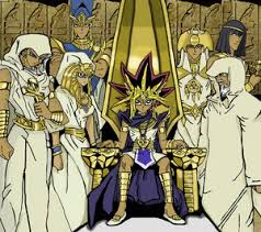 صور روعة ليوغي (الفرعون) Pharaoh_and_the_six_priests__by_the_pharaoh_Atemu
