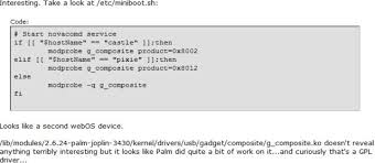 Palm EOS (code name Pixie)