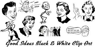 retro clip art