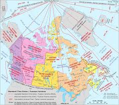 time zones in canada