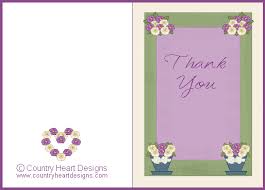 printable thank you cards