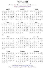 printable calendar