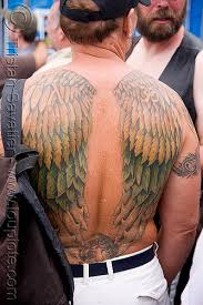 tattoo wings on back