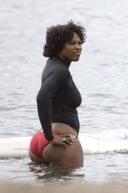 Serena Williams -- in Bikini on Miami Beach