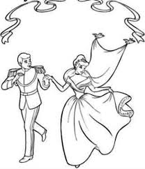 cinderella coloring pages