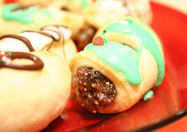 christmas cookie plate