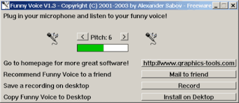 funny voice