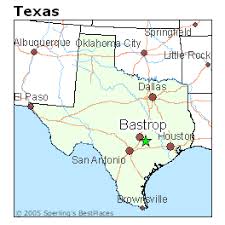 Map Of Bastrop