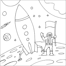 moon coloring