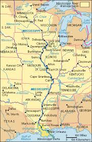 The Mississippi River is the