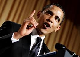 gets laughs at White House