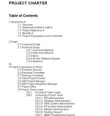 project plan sample