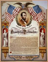Emancipation Proclamation Up