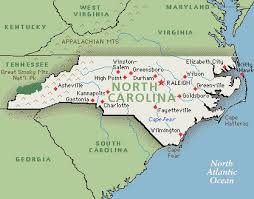 North Carolina Map