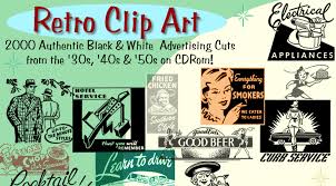 retro clip art