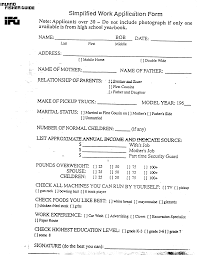 printable job applications
