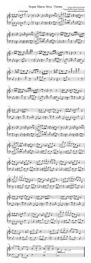 sheet music