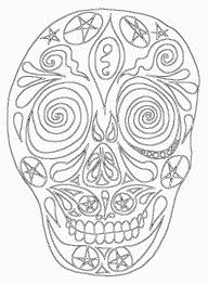 day of the dead calavera