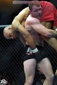 Matt Hughesmanhandling Frank