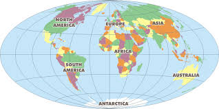 earth map political