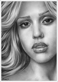 jessica alba drawings