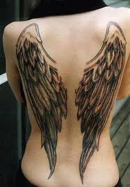 angel tattoo