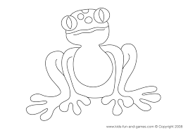 frog coloring sheets