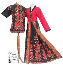 gaun batik untuk pesta BK0063 | BATIK KELUARGA | Batik Modern ...
