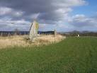 NO0742 : Standing stones at East Cult Farm. 3 km from Caputh, - via Daymix
