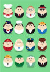 Vectors - Profession Eggs | GraphicRiver