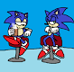 Image result for classic sonic and modern sonic meet again soon